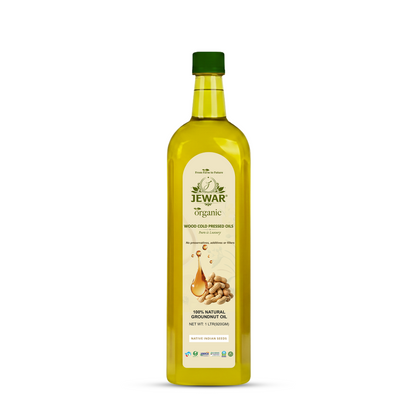 Wood-Pressed Groundnut Oil