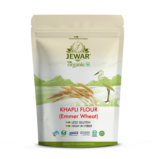 Organic Stone-Grounded Khapli Atta