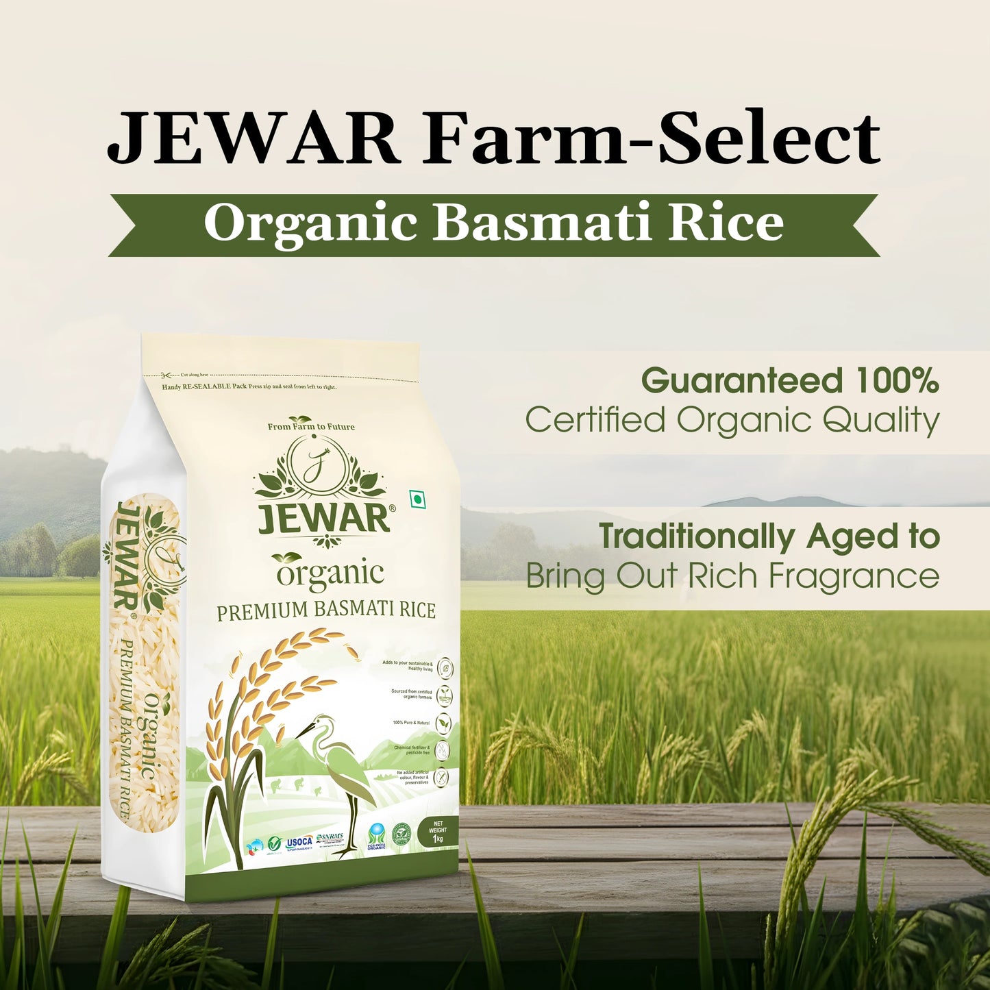Organic Premium Basmati Rice