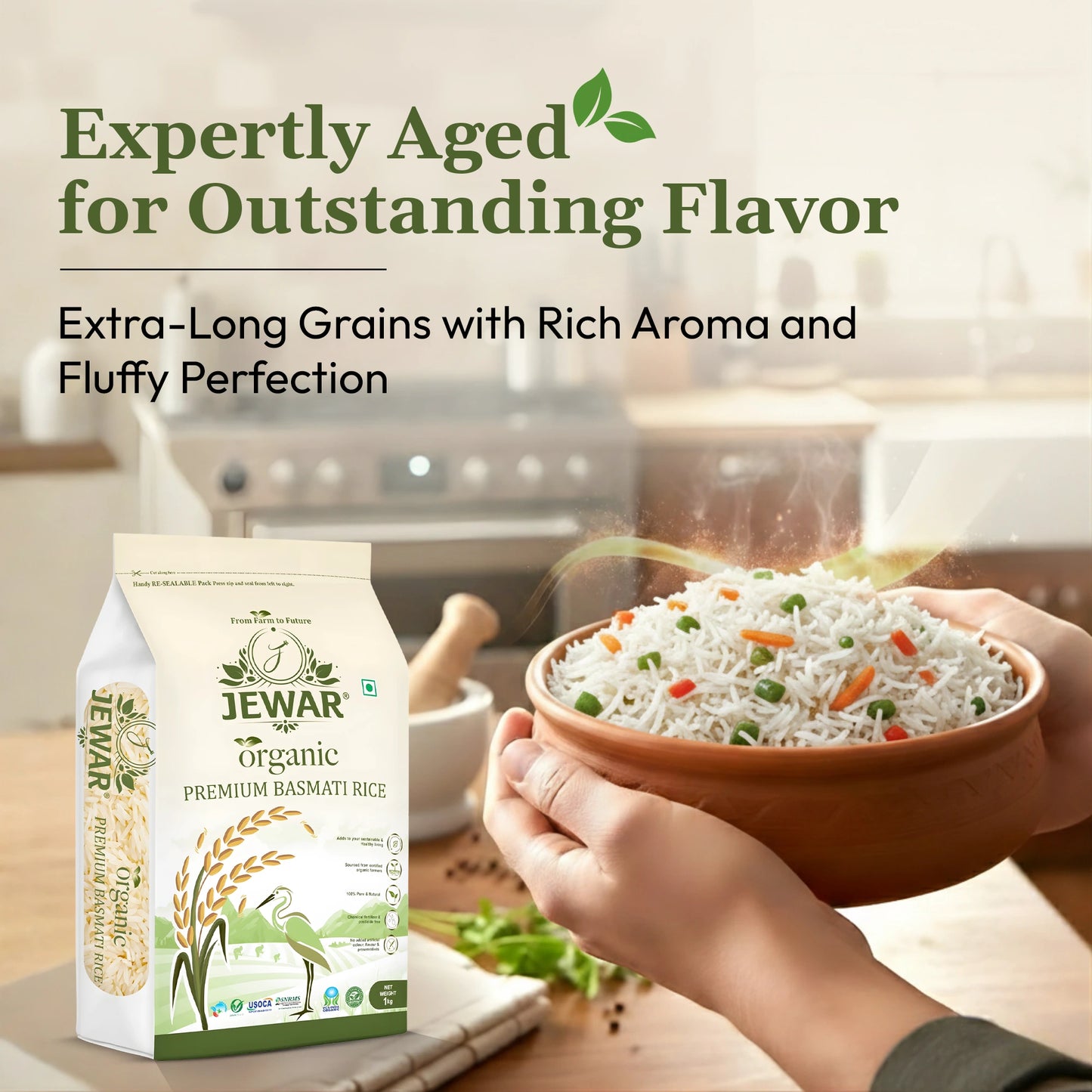Organic Premium Basmati Rice