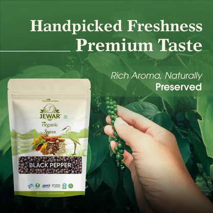 Black Pepper Sabut | Whole Kali Mirch | 100% Natural & Aromatic