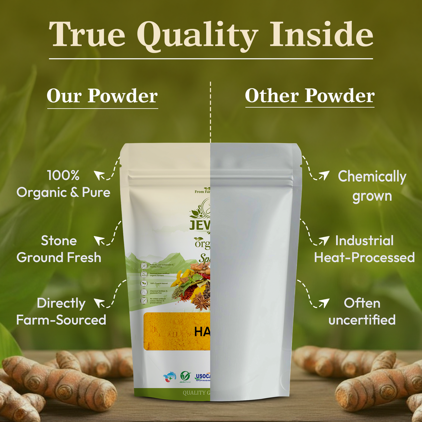 Turmeric Powder | 100% Natural  Pure Haldi