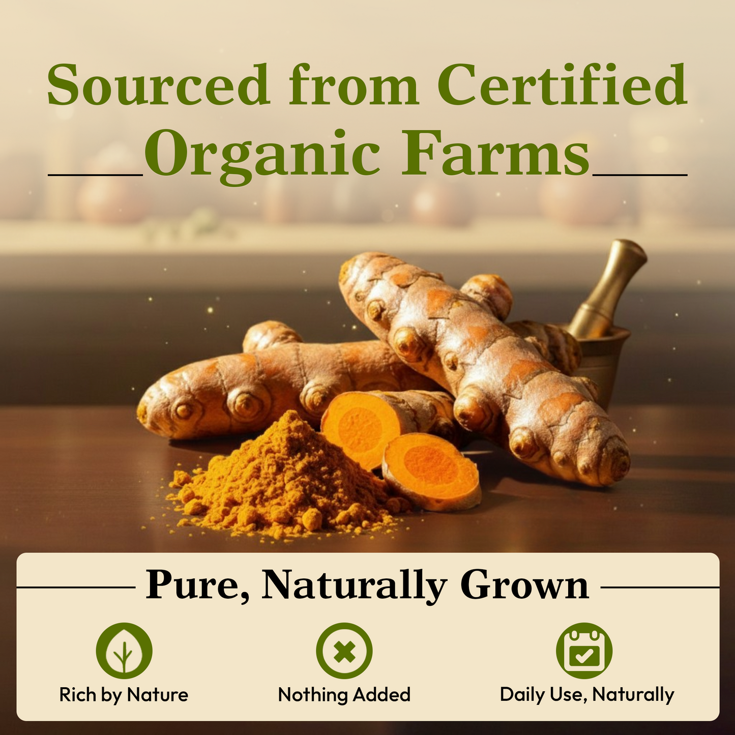 Turmeric Powder | 100% Natural  Pure Haldi