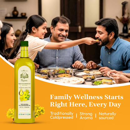 Wood Cold Pressed Yellow Mustard Oil