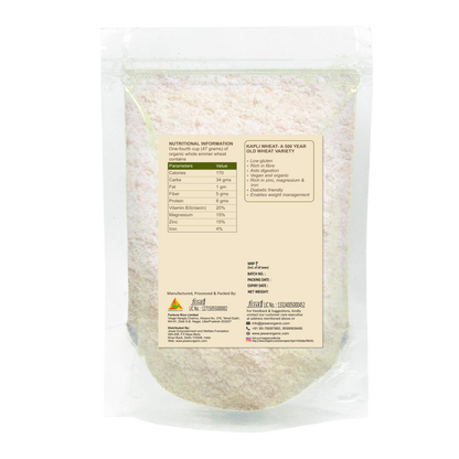 Organic Stone-Grounded Khapli Atta