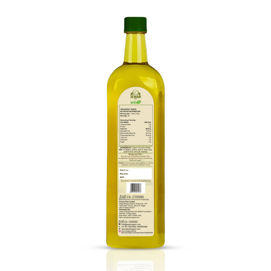 Wood-Pressed Groundnut Oil