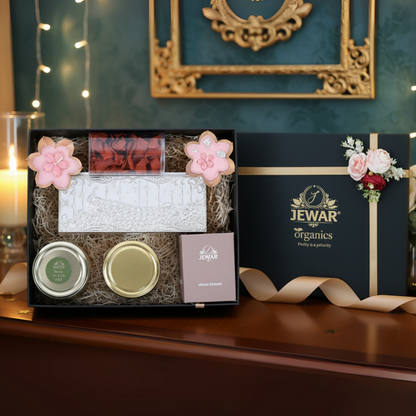 Silver Glow Gift Box - Diwali Hamper