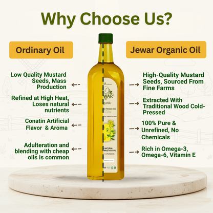 Wood Cold Pressed Yellow Mustard Oil
